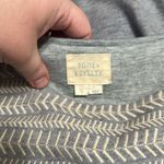 Edme & Esyllte Anthropologie Gray Embroidered 3/4 Sleeve Sweater Dress Photo 4