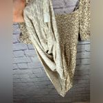 Girl and‎ the Sun Chateau Mini Dress Leopard women’s size small Tan Photo 5