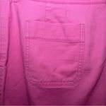 Talbots Size 16 Pink Wide Leg Mid Rise Twill Pants Pockets Photo 4