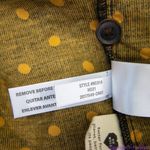 Madewell NEW Corduroy Puff-Sleeve Wrap Top in Oval Dot, M Photo 15