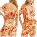 Free People NWT  Carmen Off-the-Shoulder Jumpsuit Photo 6