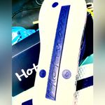 NIB Hotmarzz Women’s Flip Flops / Dark Blue / Size: 8M Size 8 Photo 4