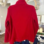 Planet New Zealand Red Fleece Zip Up Jacket Size Medium Photo 2