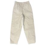 Athleta  Beige Khaki Cascade High Rise Cargo Poplin Pants size XXS 2XS NEW Tags Photo 2