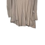 Democracy Women's Sweater Open Front Mesh Cardigan Dolman Sleeve Tan Sz. XL Photo 4