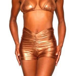 SKIMS  Metallic Swim Shorts Photo 0