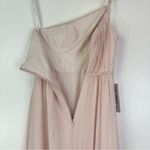 Azazie  Hoya Bridesmaid Dress Blush Pink Size A4‎ Photo 8