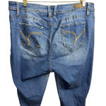 YMI Jeans Size 20 Blue Denim Distressed Photo 4