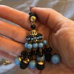 J.Crew Necklace nwt $98 blue gold black bead adjustable  Photo 6