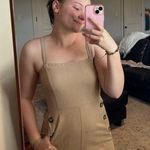 Timing Tan Wide leg Jumpsuit Photo 1