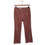 Pilcro The Yaya Mid-Rise Corduroy Crop Flare Pant Size 26 Bohemian Anthropologie Photo 1