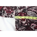 Joie  ladies burgundy&white sweatshirt size XL Photo 5