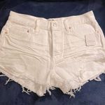 Free People NWT  Looking Good Vibrations White Shorts Size 29 butterfly Photo 2