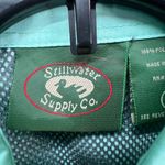 Stillwater Supply Top Womens M Aqua Green Ripstop Outdoor UPF Sleeveless Shirt Size M Photo 9