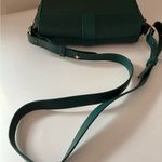 & Other Stories &Other Stories Paris Atelier Saddle Bag - Chrome Free Leather - Emerald Green. Photo 3