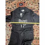 Revolve NWT Lita by Ciara Utility Belted Romper in Black Size XS.  B29 Photo 3