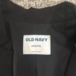 Old Navy NWT  Petite Black Pixie Blazer Sz MP Photo 6