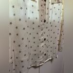 Maurice's New Maurice’s Star Blouse Cream Gray (315) Photo 1