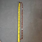 Hilo Hatties Necklace Brown Seed Pod Shell Bead Strand 13" Vtg Hawaiian Photo 3