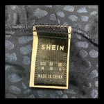 SheIn Satin Navy Tie Backless Bandana Tube Cami Tank Top size Medium with bag Photo 3