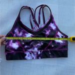Lululemon WOMENS SIZE 8 SPORT BRA Purple Tie-Dye Photo 7