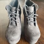 Soda  Suede Wedge Heels Photo 2