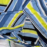 Ashley Stewart  Striped Tunic Top Sz 22 Career Office Siren Maximalist Art Deco‎ Photo 4