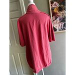 L.L. Bean XL Pink Cardigan Sweater Cotton Feminine Casual Business Casual Photo 3