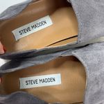 Steve Madden Size 9 Sneaker Fayna Slip On Fashion Gray Leather Shoes Women’s Photo 3