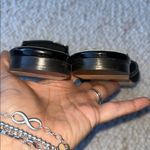 Oscar de la Renta Calista Beaded Floral Mesh Mule Slide Sandal Black 37.5 Photo 6