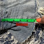 Free People  We The Free Light Blue Distressed Jean Shorts size 28 Photo 7