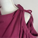 Moussy • Pinkish Purple Cold Shoulder Tie Shoulder Accent Blouse Pink Photo 2