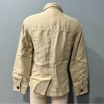 Reiss Eden Khaki Green Cotton-Blend Utility Jacket Size 2 Photo 7
