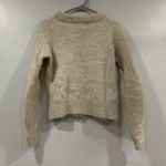 Everlane The Oversized Alpaca Crew Sweater Small S Almond Photo 0