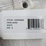 Universal Standard Erdem x  Hana White Patchwork Jeans Size‎ 8 New Photo 6