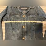 Coldwater Creek  Denim Jacket Womens size 6 Classic Spring‎ Minimalist Pockets Photo 9