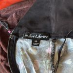 For Love & Lemons  Lexy Black Floral Long Sleeve Mini Dress Photo 8