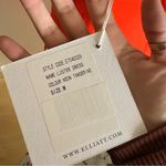 Elliatt  Luster‎ Mini Dress In Neon Tangerine Size Medium NWT Photo 5