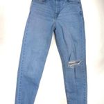 Levi's Levi’s High Waist Tapered Distressed Mom Jeans 25 Photo 1