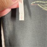 Free People Black Red Floral Flowy Bat Sleeve Mini Dress Photo 2