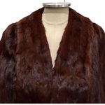 Vintage Bullocks Mink Cape Brown Size undefined Photo 5