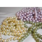 Source Unknown "Layer It" 4 Single Strands 4 Colors/Lengths 22"28"36"&46" Faux Pearl Necklaces Photo 3