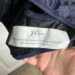 J.Crew NWT Ruched Square Neckline Navy One Piece Bathing Suit Size 22 Photo 10