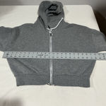 Forever 21 Woman’s  Large Gray Cropped Hoodie Photo 6