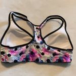 PINK - Victoria's Secret Victoria’s Secret Pink Yoga Sports Bra – Polka Dot & Watercolor Racerback Photo 2
