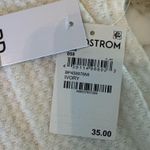 BP NWT  Oversized Crop Henley Top In Ivory XXS Photo 5