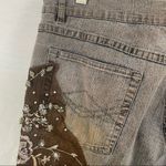 Vintage Y2K western beaded patch jeans Brown Size 34 Photo 7