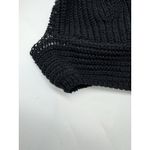 Anthropologie By Black Crochet Knit Crop Top Bralette Womens Size Small Photo 4