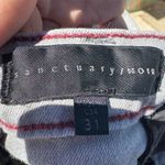 Anthropologie Sanctuary () sporty light grey jeans w/ accents / 31 / EUC Photo 11