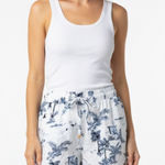 Panama Jack  blue floral shorts size medium with pockets Photo 0